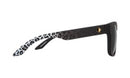 Discord- Matte Black Leopard Fade- HD Plus Gray Green with Silver Light Spectra Mirror