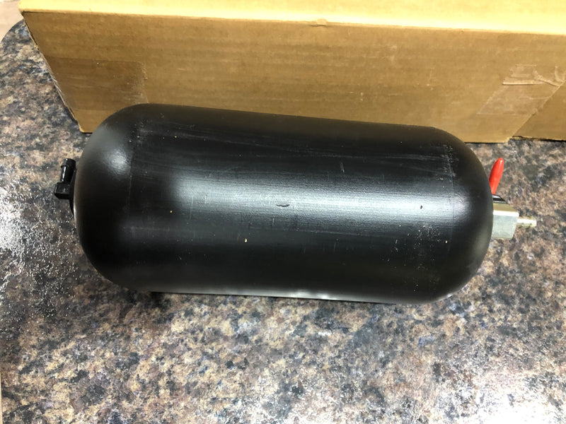 Black Plastic Over Flow Tank / Catch Can