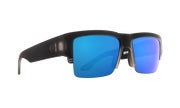 Cyrus 50/50-Matte Black Ice -HD Plus Gray Green with Dark Blue Spectra Mirror