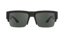 Cyrus 50/50- Soft Matte Black- HD Plus Gray Green Polarized
