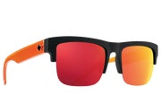 Discord 50/50-Soft Matte Black Translucent Orange-HD Plus Gray Green with Orange Spectra Mirror