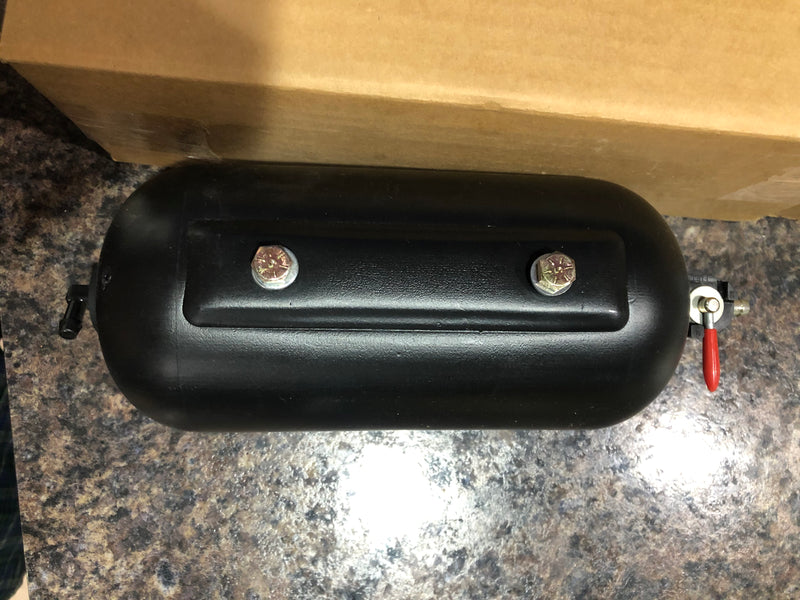 Black Plastic Over Flow Tank / Catch Can