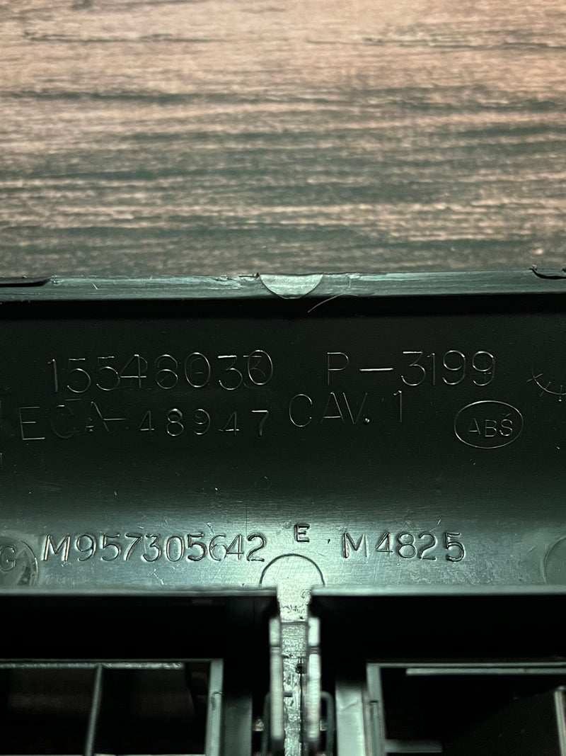 1988-1994 Instrument Panel Center Dash Vents 15980987