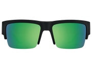 Cyrus 50/50-Soft Matte Black Translucent Green- HD Plus Gray Green with Green Spectra Mirror