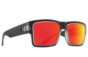 Cyrus -Matte Black Ice- HD Plus Gray Green Polar with Red Spectra Mirror