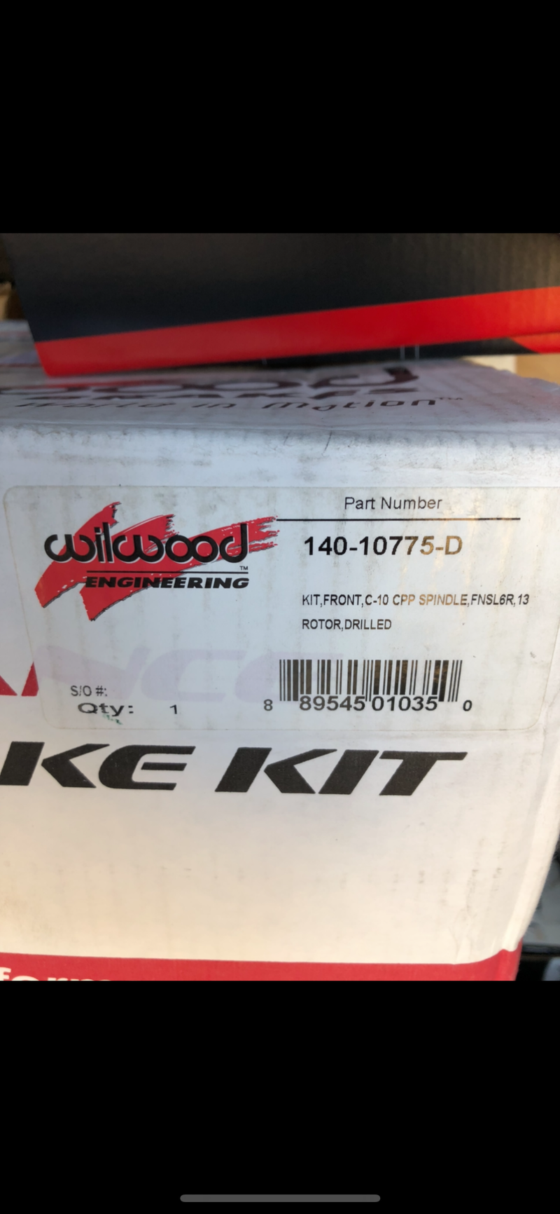 Wilwood Front Brake Kit